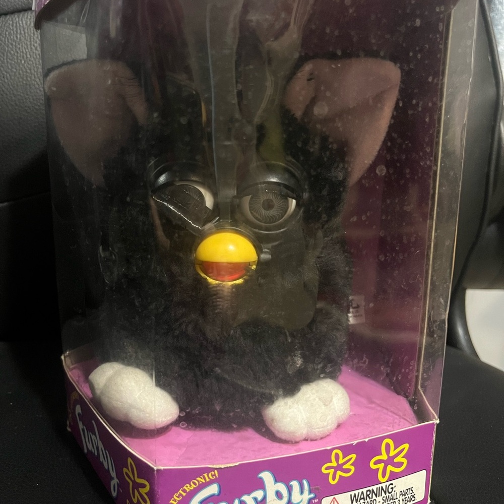 1990’s Black Furby IN BOX